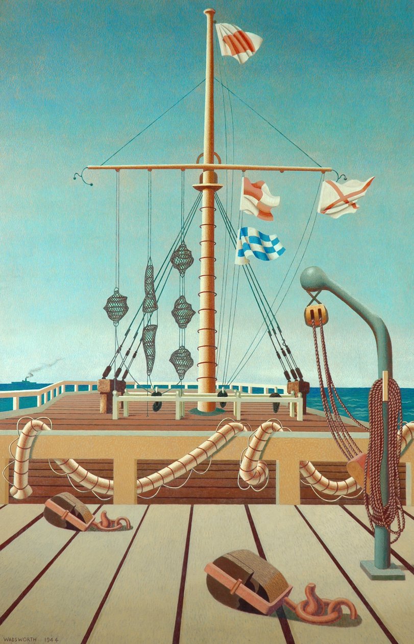 Signalstation (Anlegestelle) von Edward Alexander Wadsworth