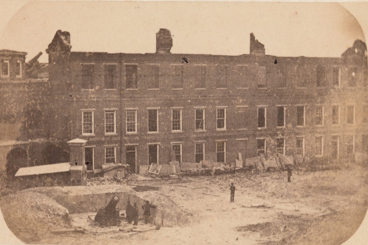 Die Evakuierung von Fort Sumter, April 1861 von Edward Anthony