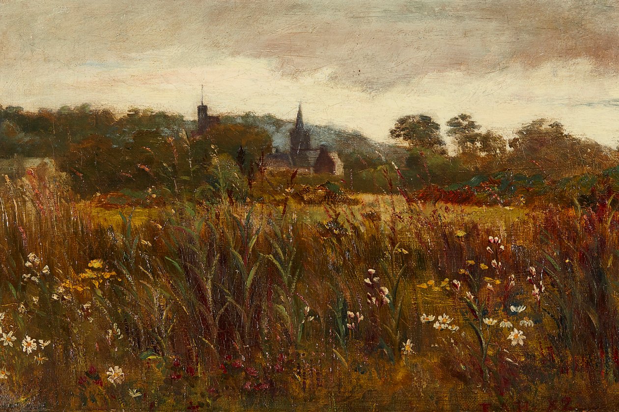 Ein Blick auf Kirkcudbright von Edward Atkinson Hornel