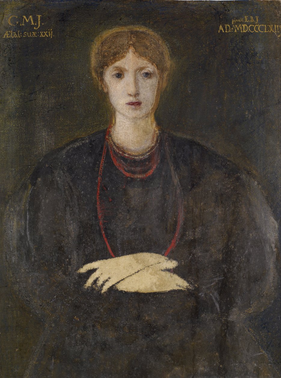 Porträt von Georgiana Burne-Jones (1840-1920) von Edward Burne-Jones