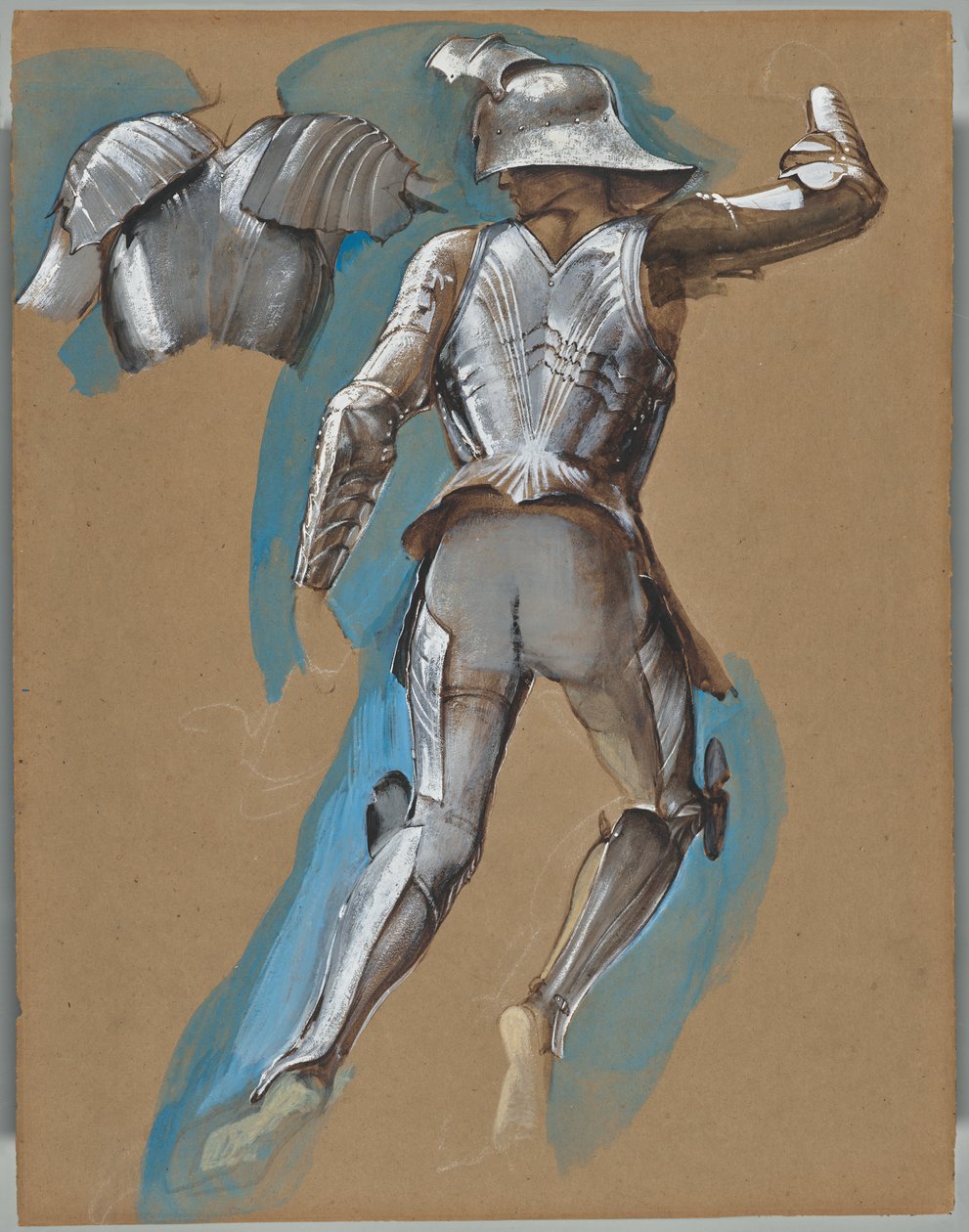 Studie für Perseus von Edward Burne-Jones