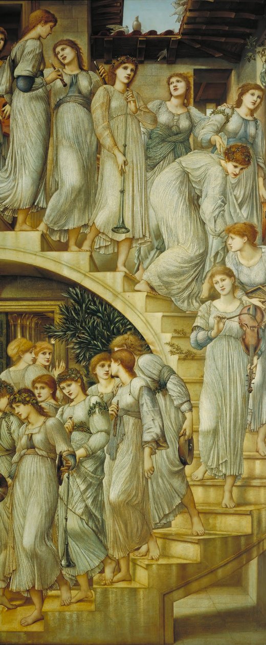 Die goldene Treppe von Edward Burne-Jones