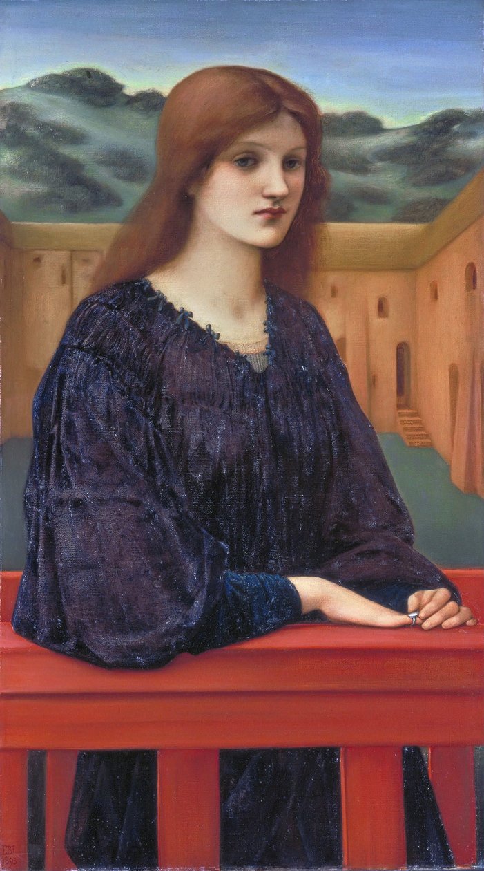 Abendliche Ruhe von Edward Burne-Jones