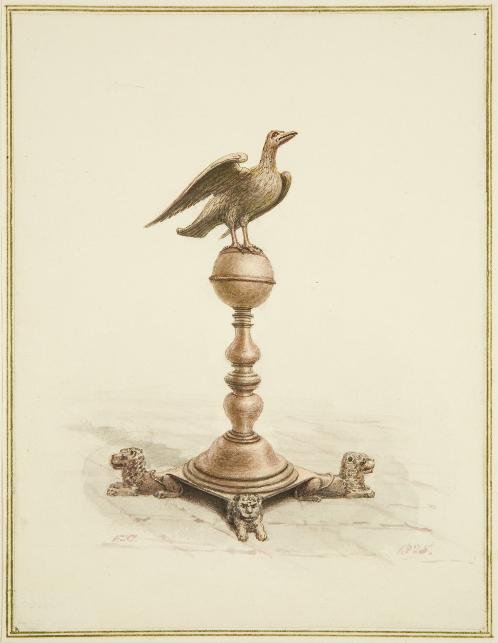 Der Adler in der St. Mary-le-Port Kirche von Edward Cashin