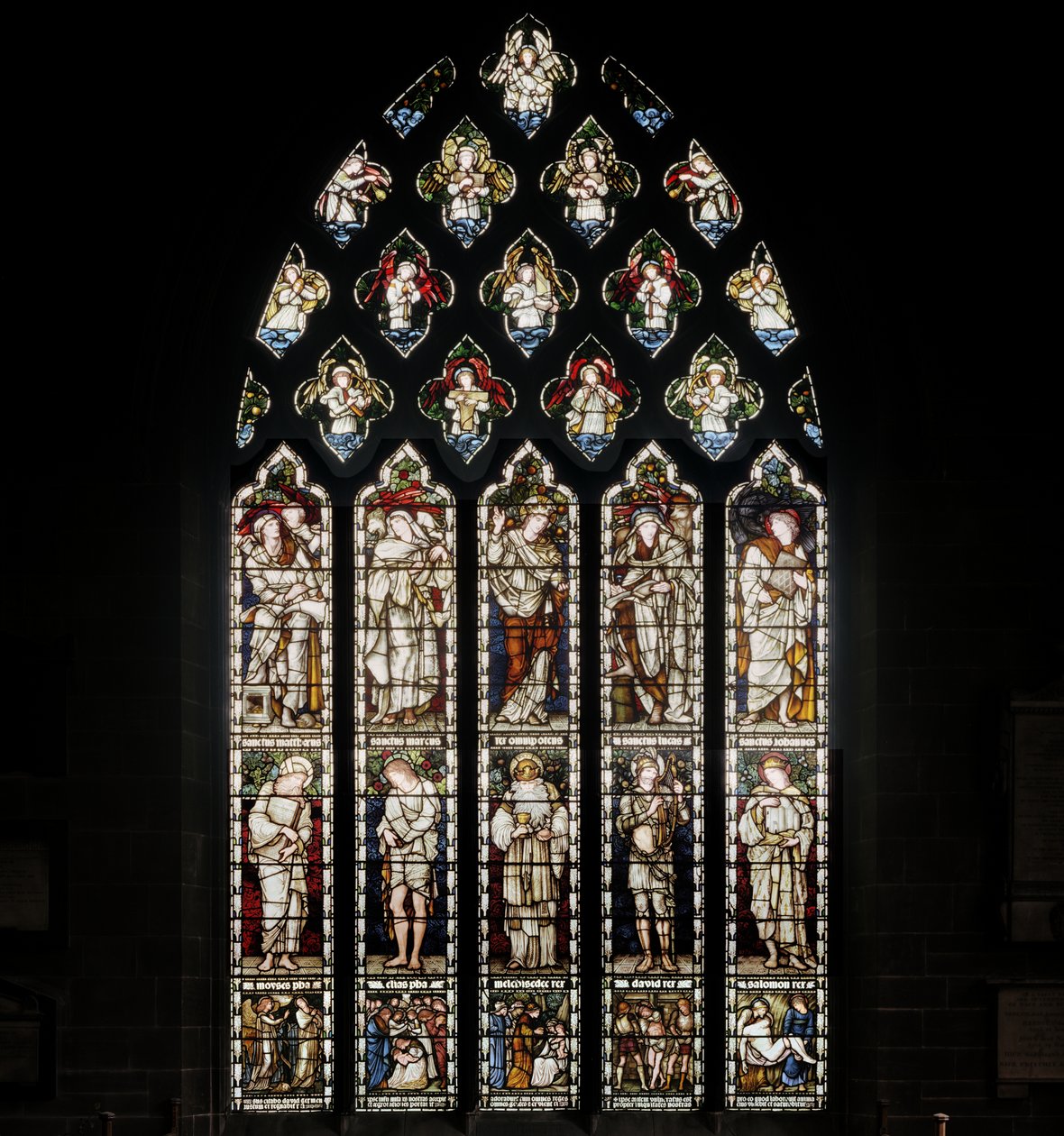 Gesamtfenster (1876) von Edward Burne Jones