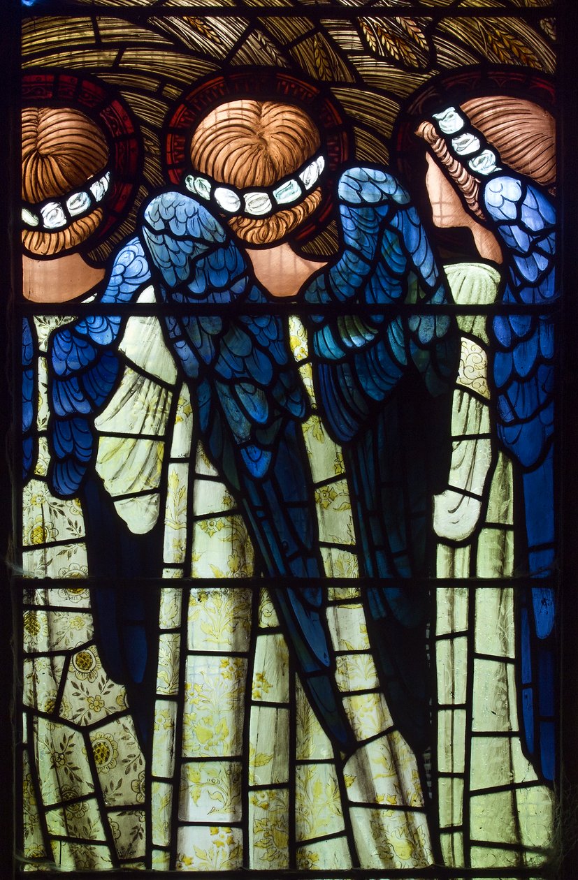 Engel, Die Geburt Christi, 1898 von Edward Burne Jones