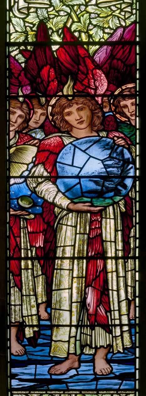 Oxford Harris Manchester College, Morris & Co., Edward Burne-Jones, Die Tage der Schöpfung von Edward Coley Burne Jones