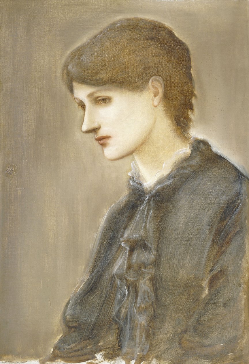 Porträt von Mrs. William J. Stillman, geb. Marie Spartali von Edward Burne Jones