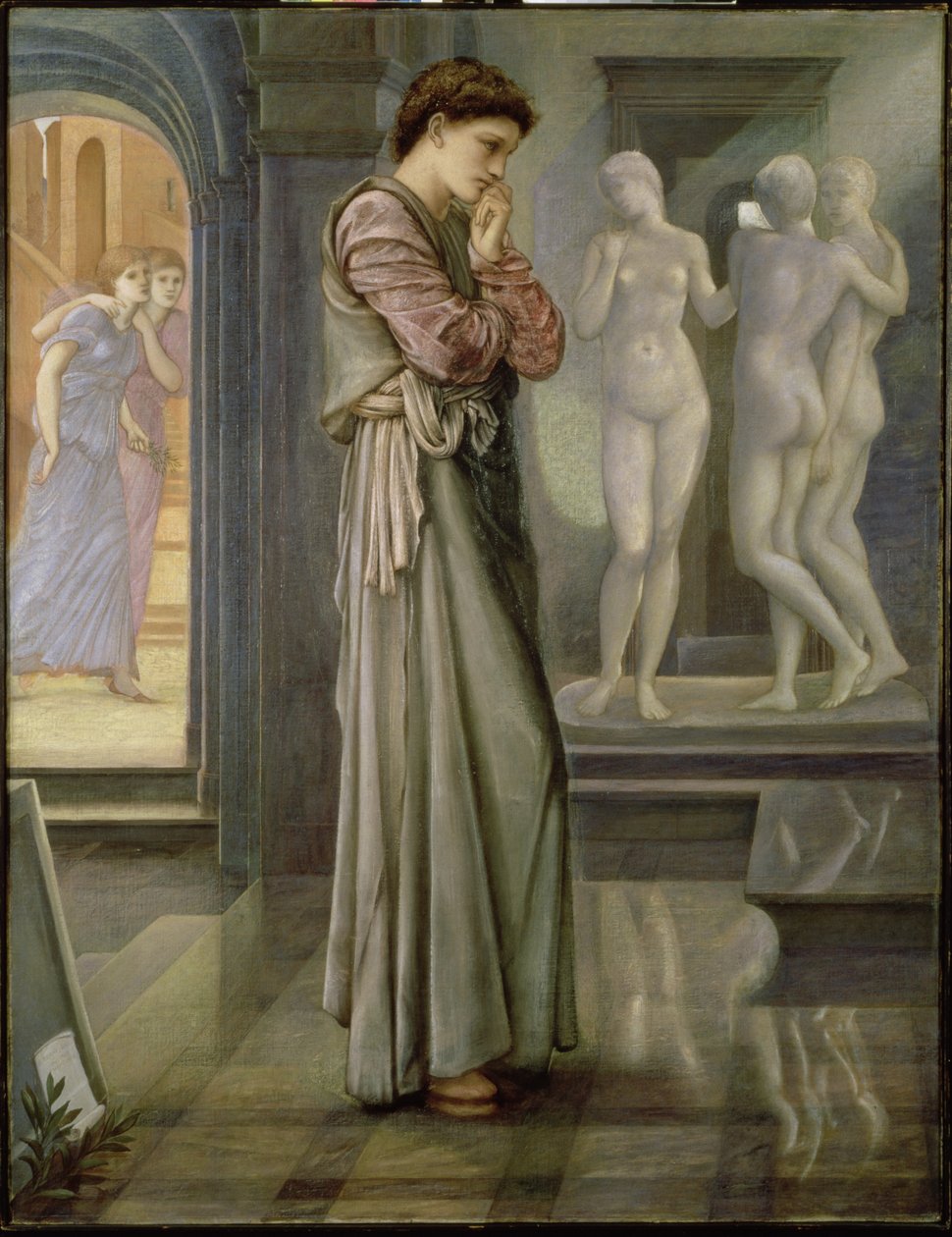 Pygmalion und das Bild: Das Herz begehrt von Edward Burne Jones