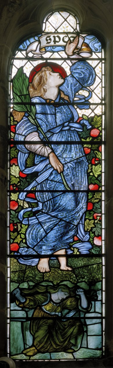 Hoffnung, 1873 von Edward Burne Jones