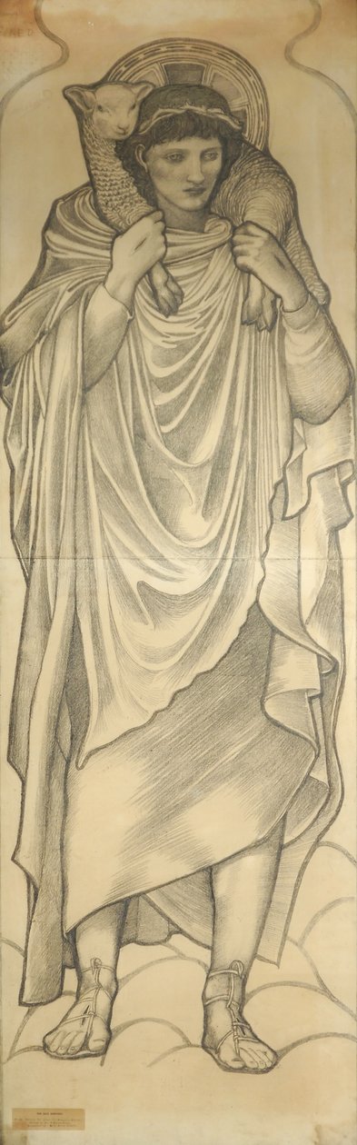 Der gute Hirte, 1880 von Edward Burne Jones
