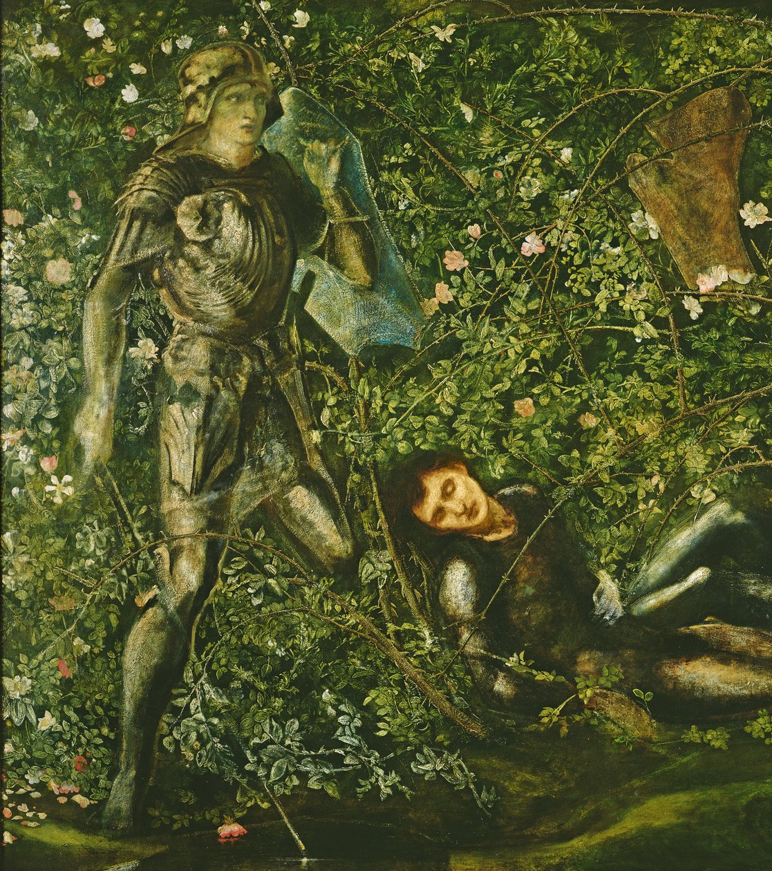 Knight Edward Burne Jones The Merciful Knight. From The Portfolio: The