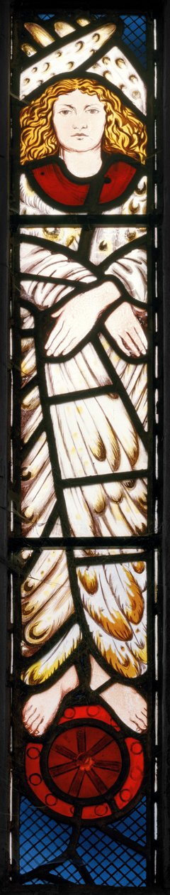 Das neue Jerusalem, Engel (Detail) von Edward Burne Jones