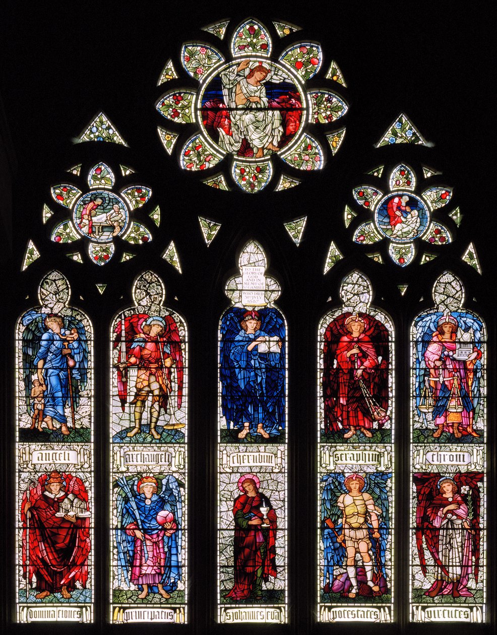Westfenster von Edward Coley Burne-Jones