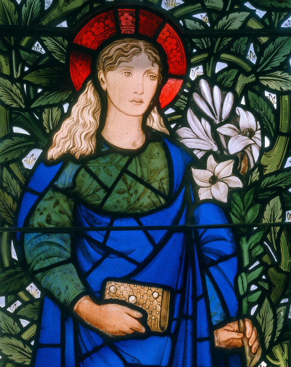 Whitelands College, Maria, 1886 von Edward Burne Jones