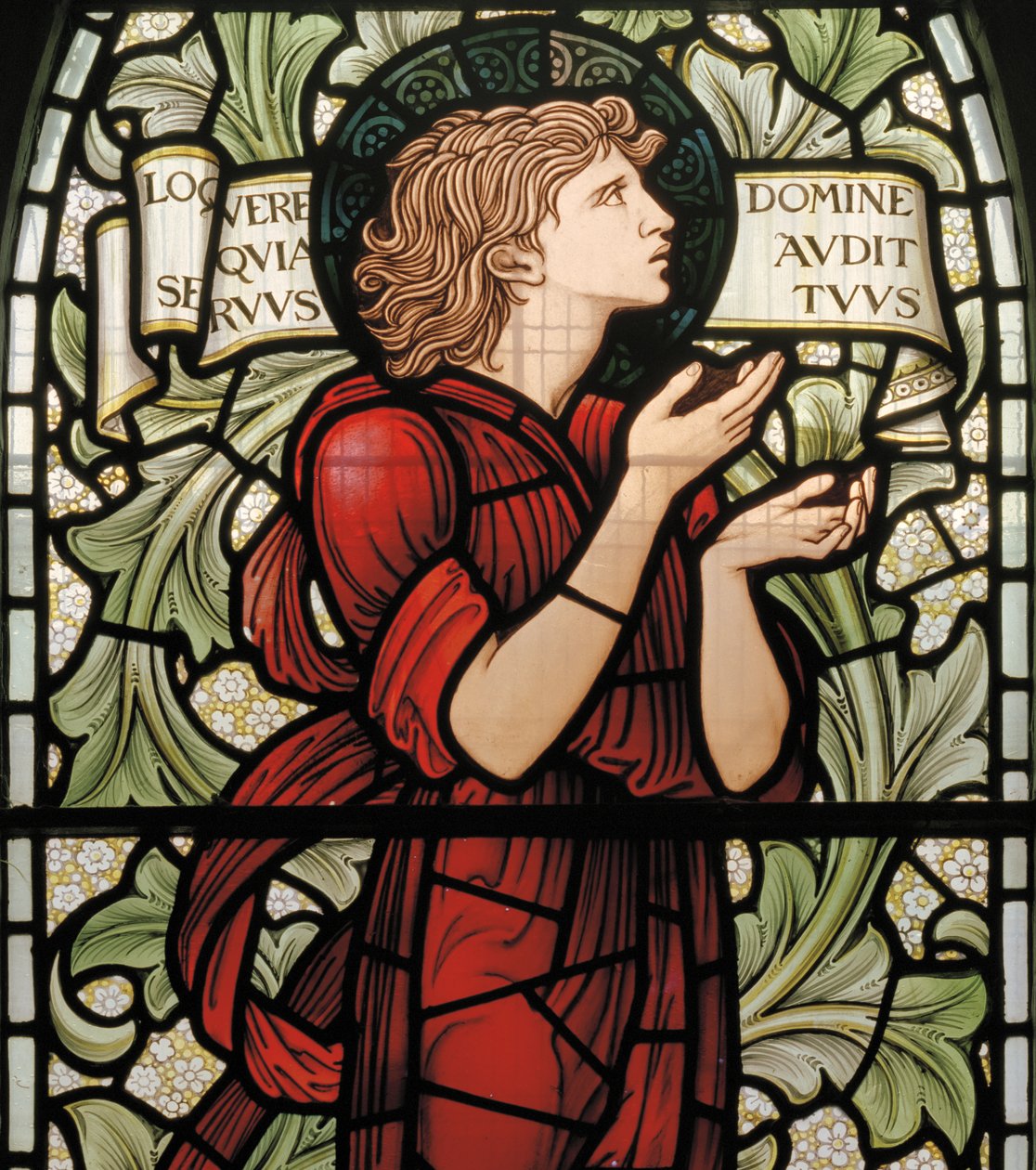 Samuel (Detail, 1902-1914) von Edward Coley and Dearle Burne-Jones