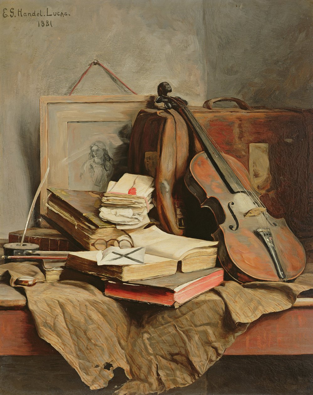 Die Zeit prüft alles, 1881 von Edward George Handel Lucas