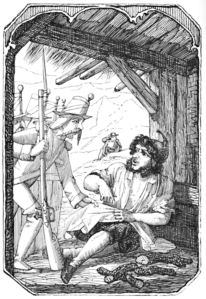 Der Rucksack, der Hut und das Horn, 1901 von Edward Henry Wehnert