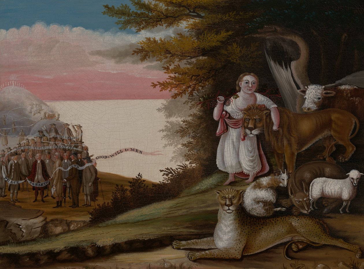 Das friedliche Königreich von Edward Hicks