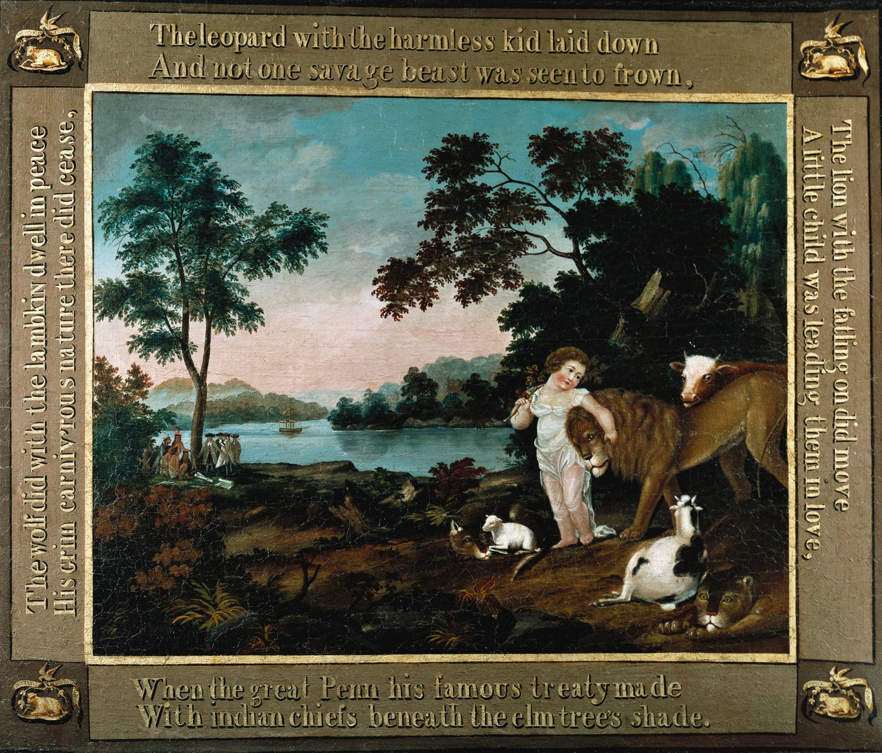 Das friedliche Königreich von Edward Hicks