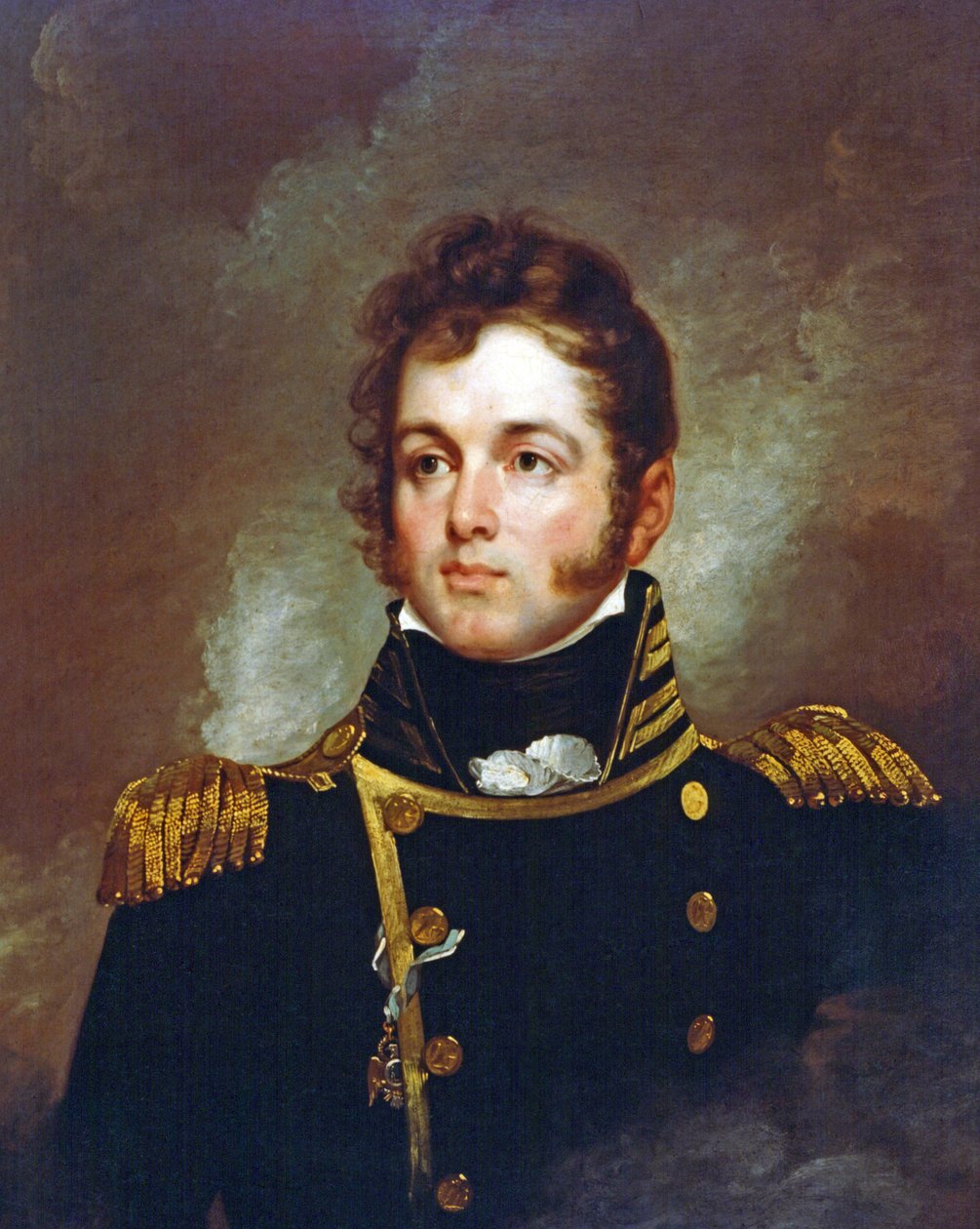 Porträt von Kapitän Oliver Hazard Perry, USN (1785-1819) von Edward L. Mooney