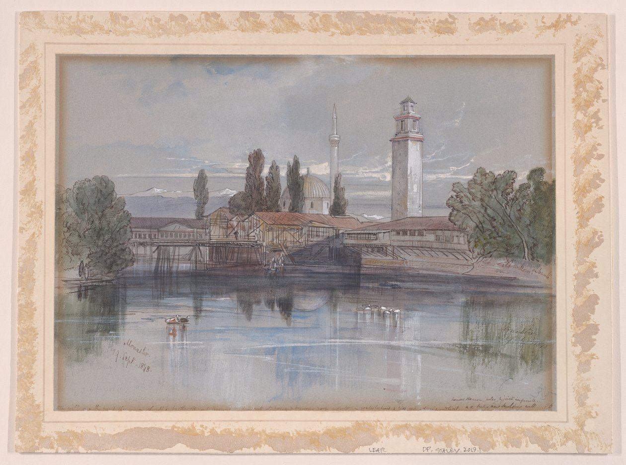 Monastir von Edward Lear