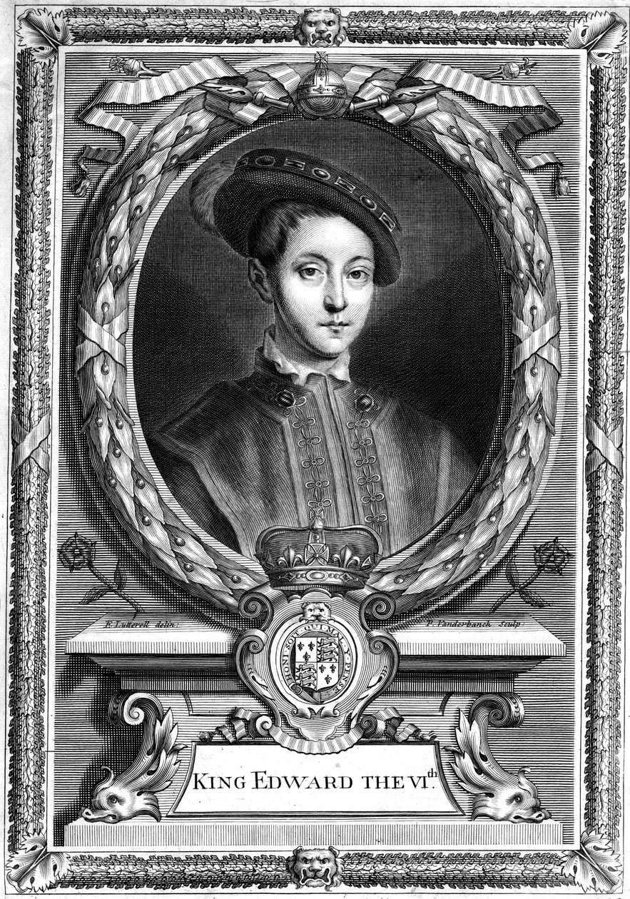 Edward Vi Portrait Of Edward VI (1537 53) King Of Sarah Countess Of