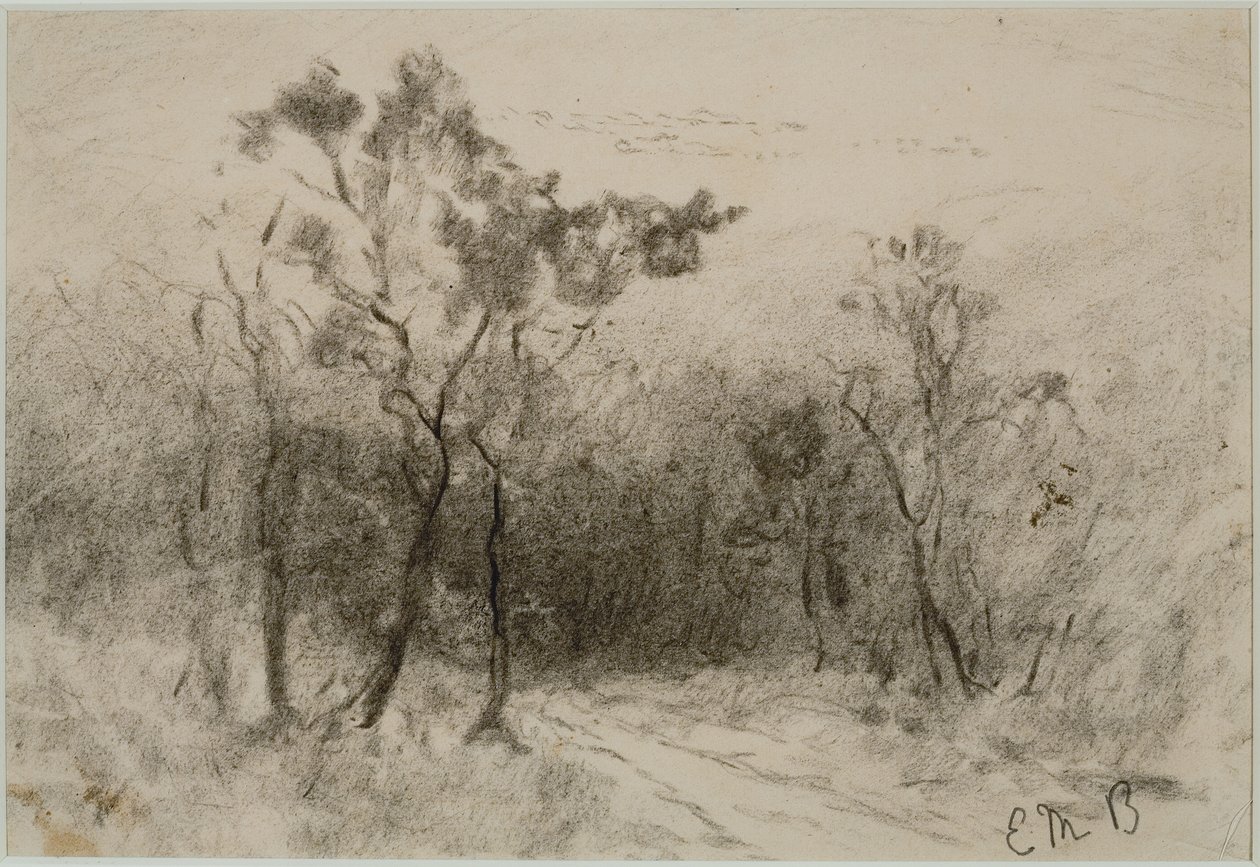 Landschaft mit Weg (#51), um 1880er Jahre von Edward Mitchell Bannister