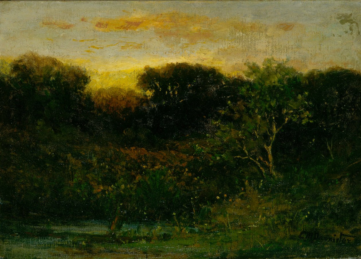 Sonnenaufgang von Edward Mitchell Bannister