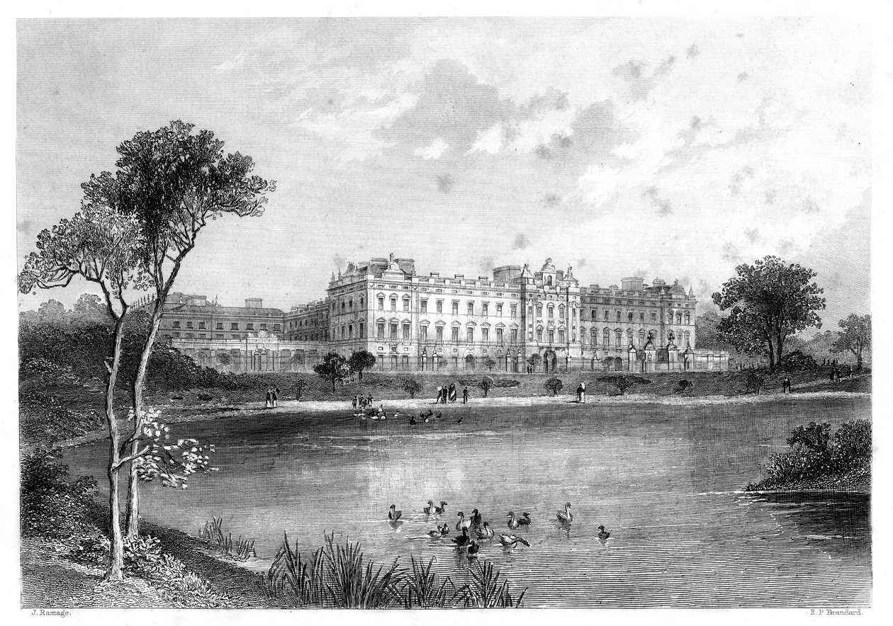 Buckingham Palace, London, 1899 von Edward Paxman Brandard