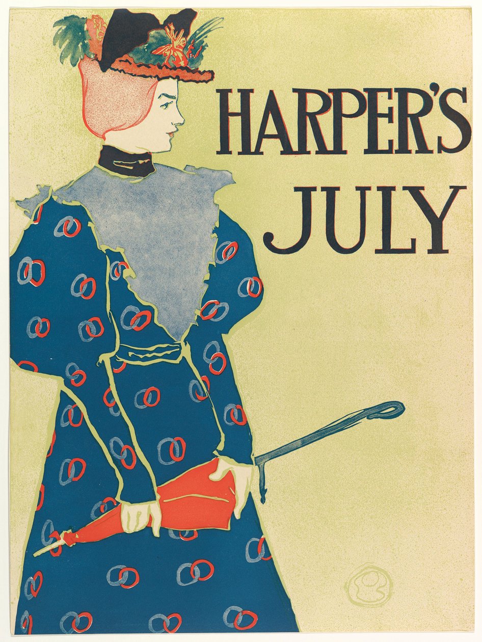 Werbeplakat für Harper