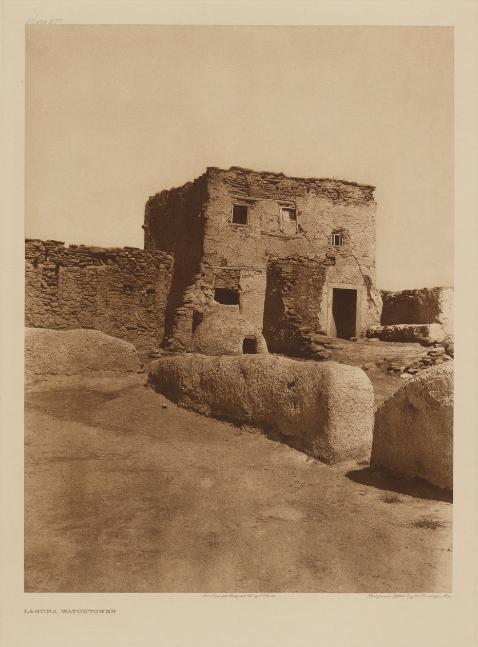 Laguna-Wachturm von Edward S. Curtis