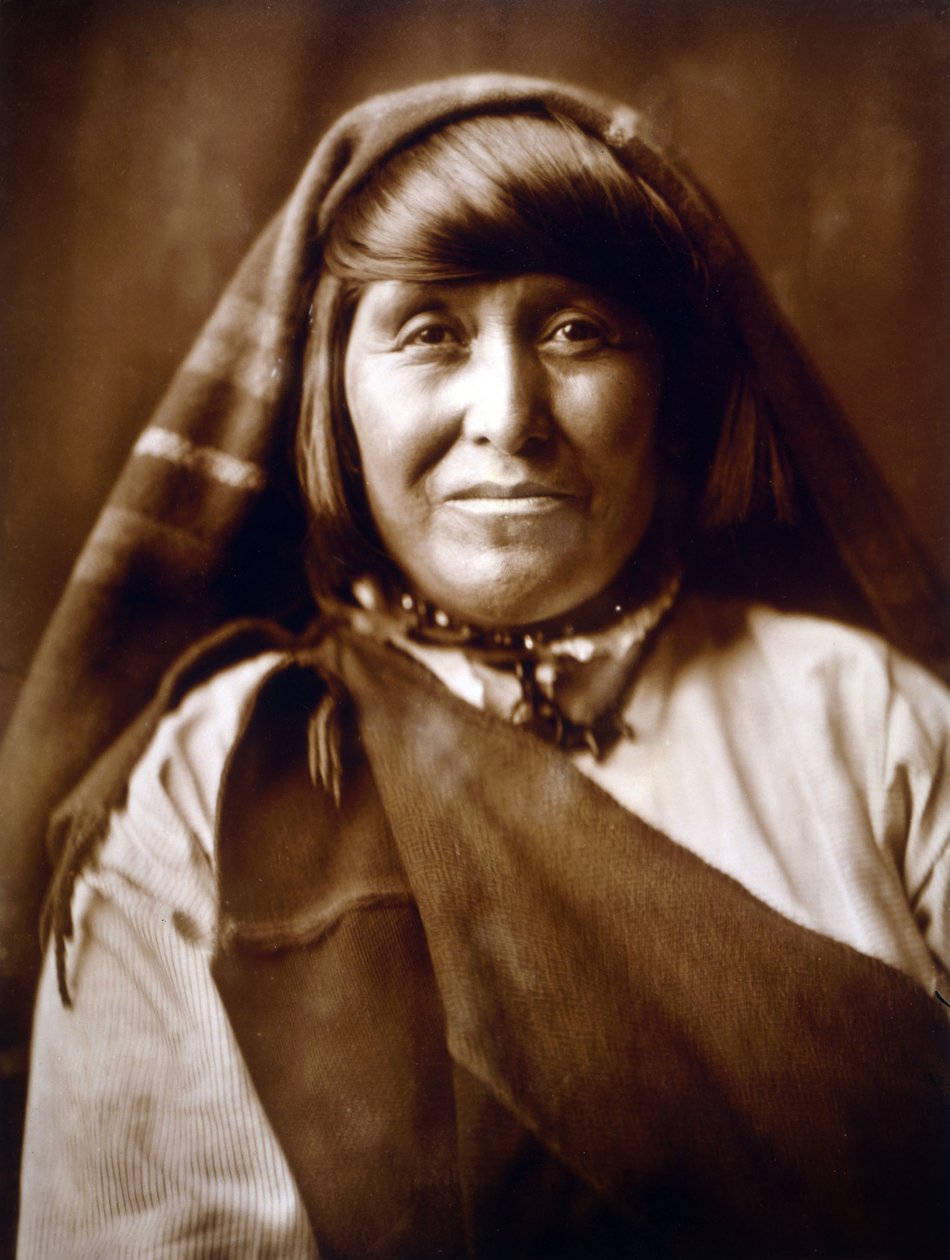 Eine Acoma-Frau, ca. 1904, Foto von Edward S. Curtis von Edward Sheriff Curtis