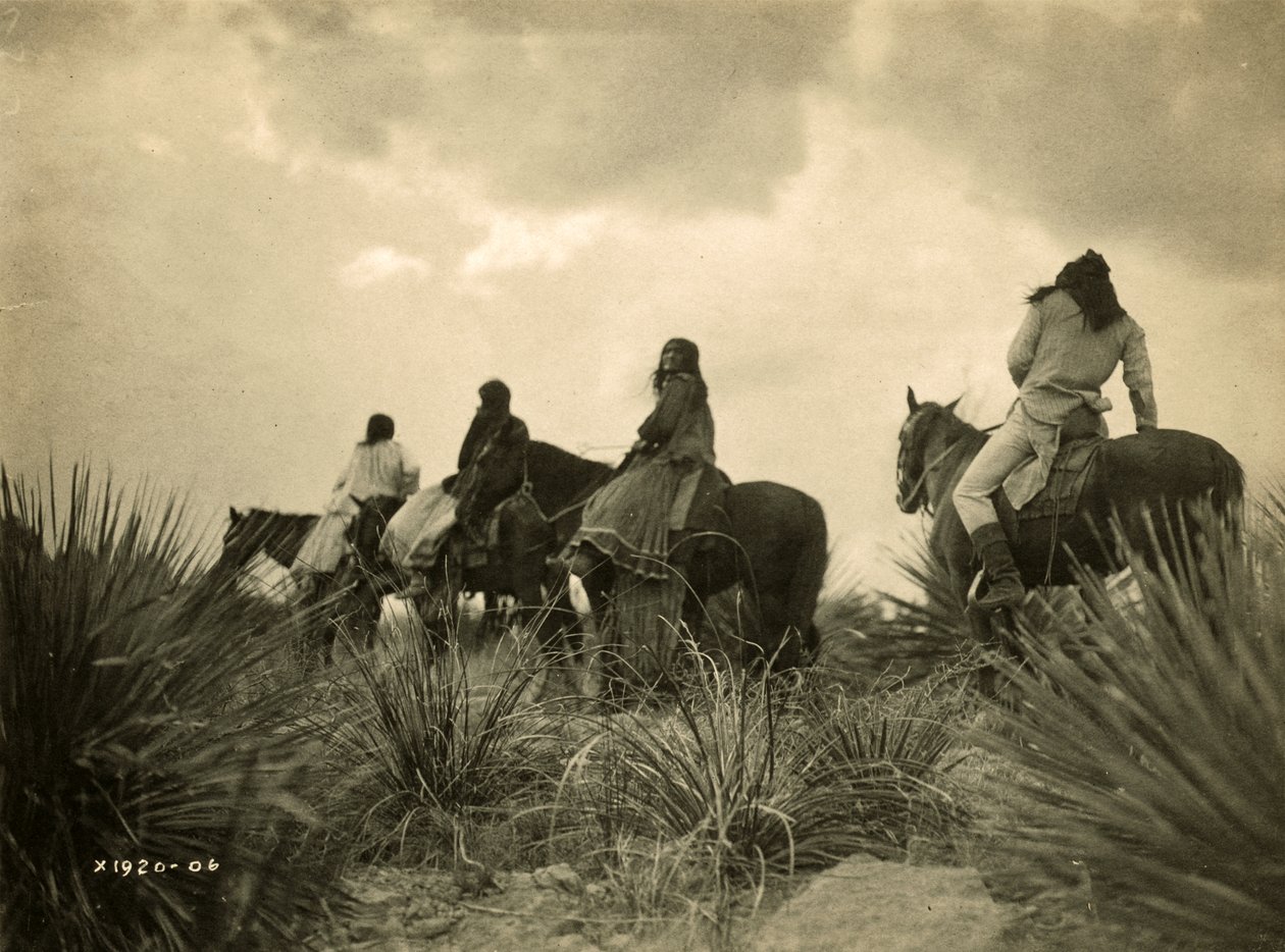 Vor dem Sturm, ca. 1906 von Edward Sheriff Curtis