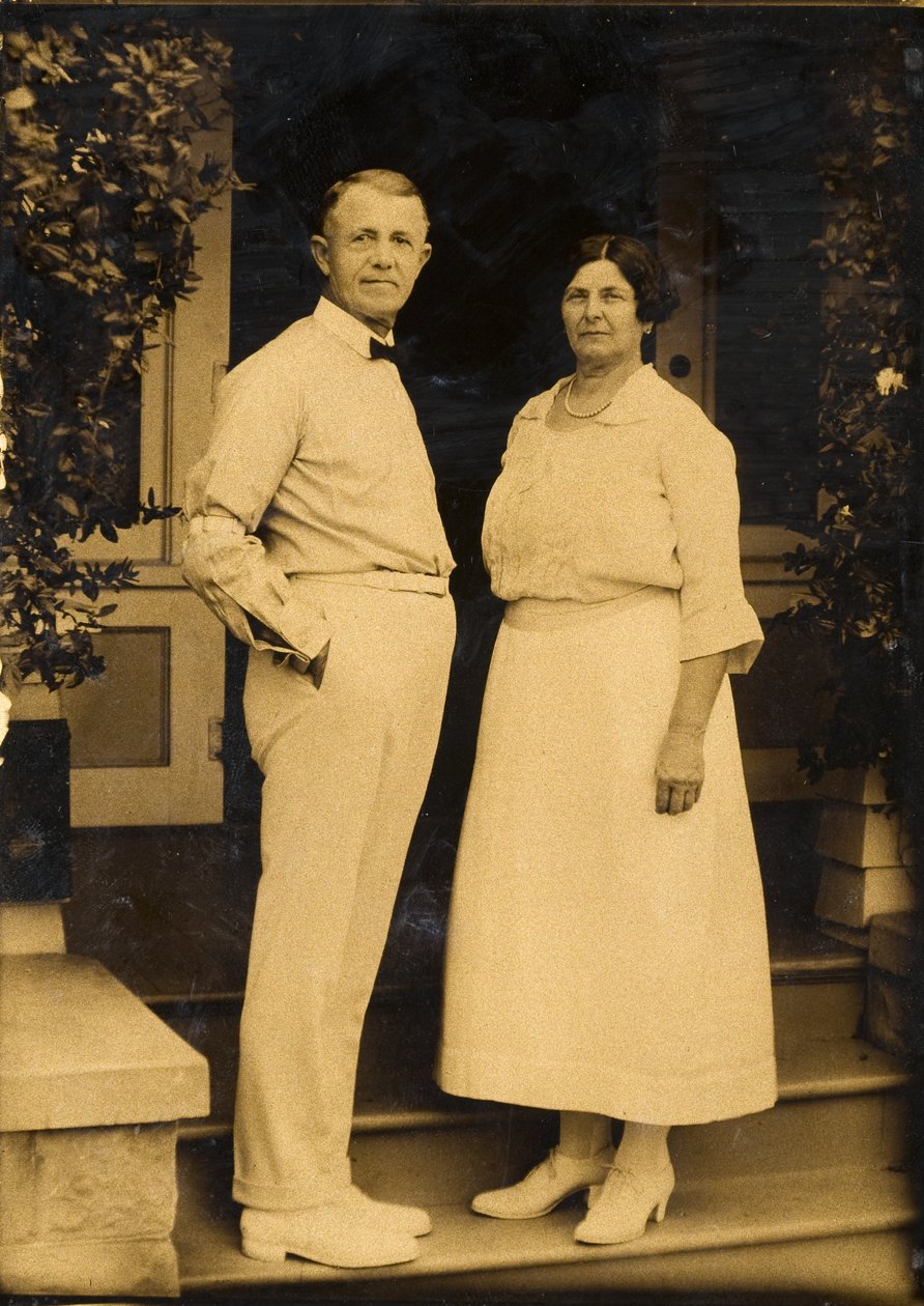 Mama und Papa Curtis von Edward Sheriff Curtis