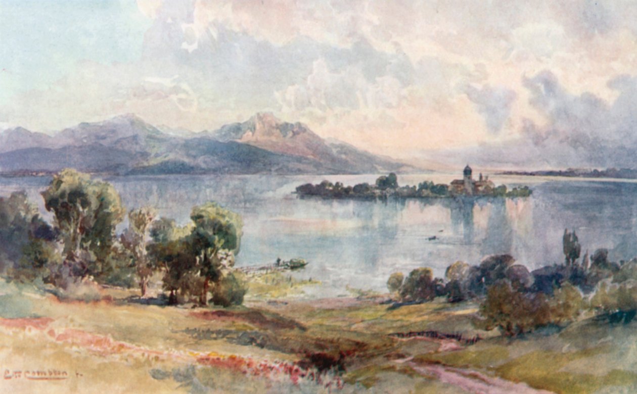 Chiemsee – Fraueninsel von Edward Theodore Compton
