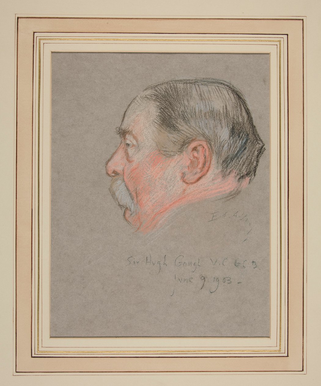 Krönung von Edward VII. Porträt: Sir Hugh Henry Gough von Edwin Austin Abbey