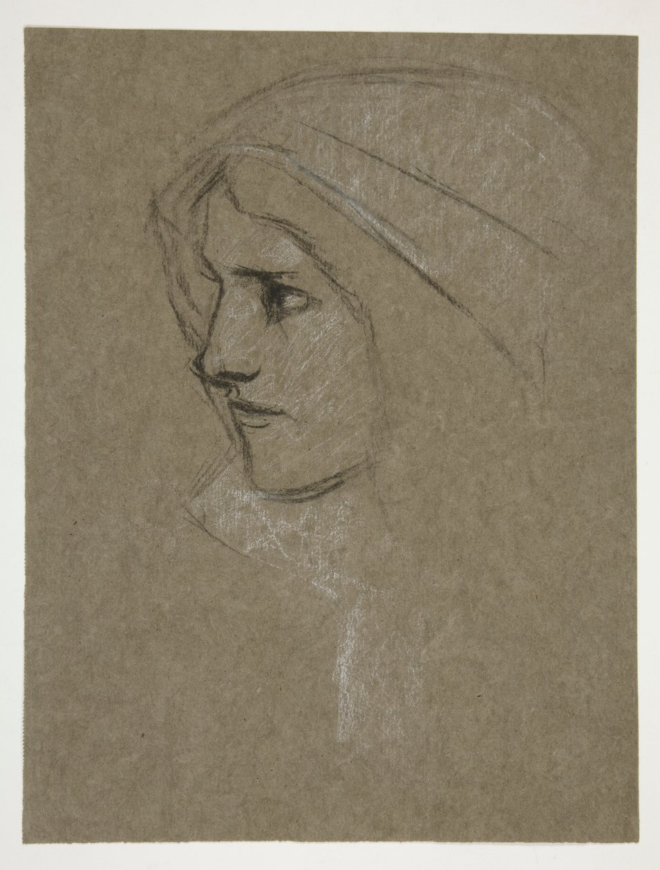Kopf von Cordelia, aus König Lear von Edwin Austin Abbey