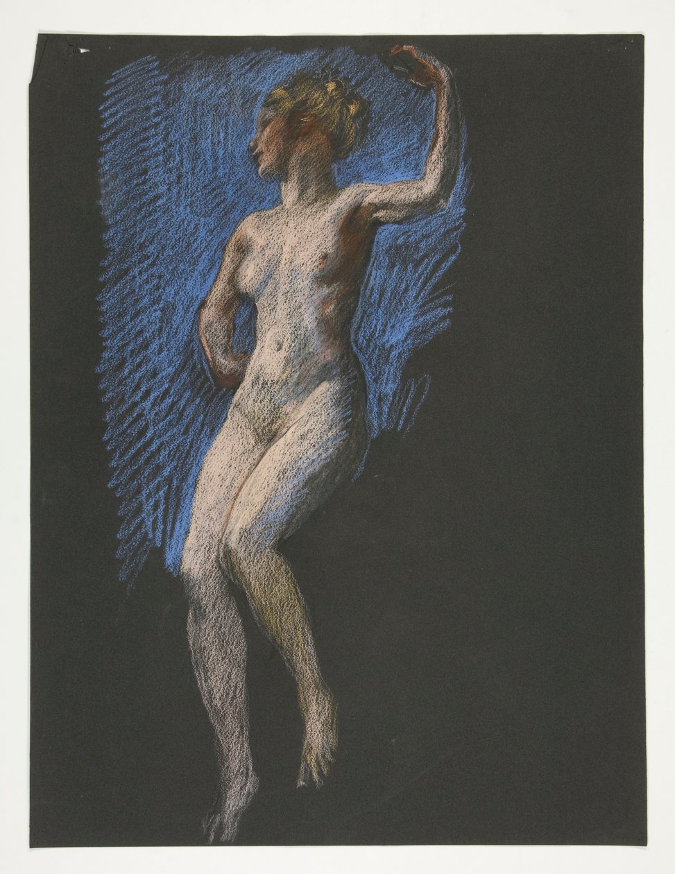 Studie für Figur von 4 Uhr nachmittags von Edwin Austin Abbey