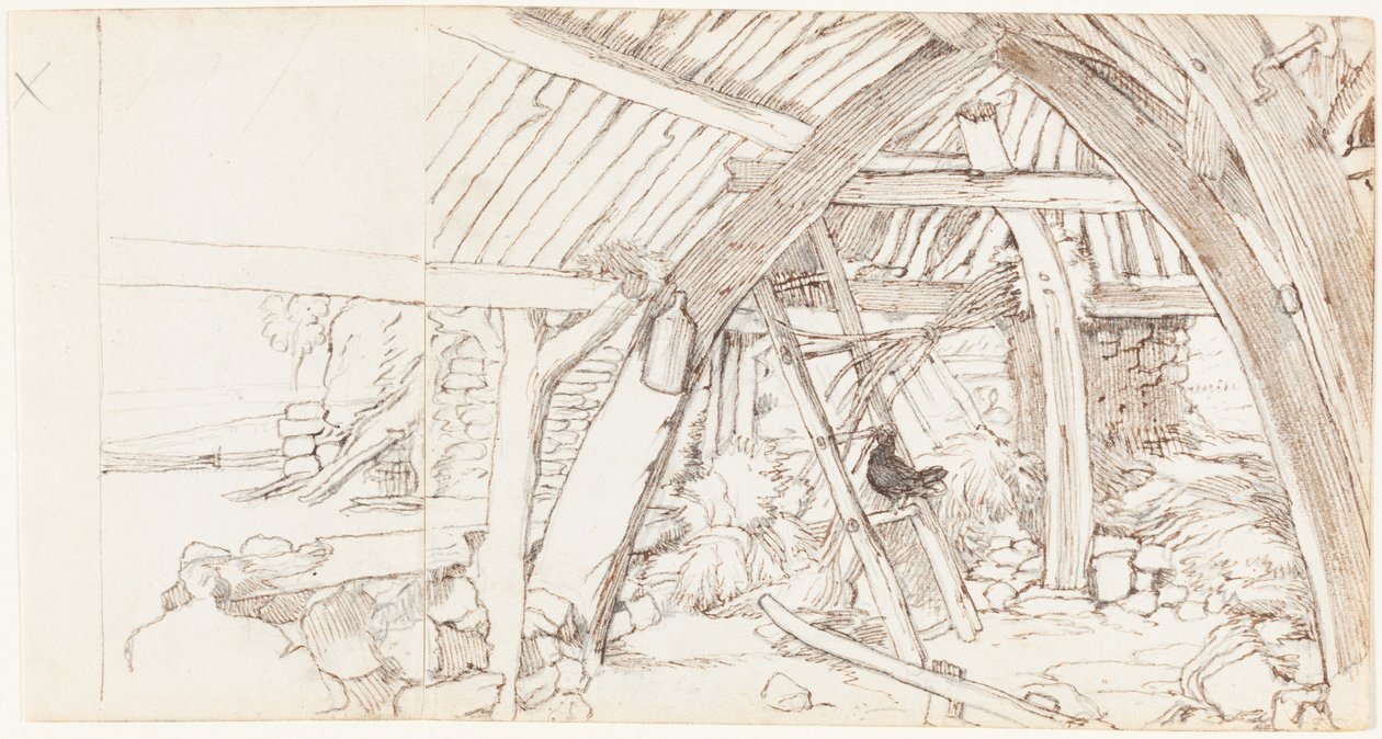 Die Scheune von Edwin Landseer