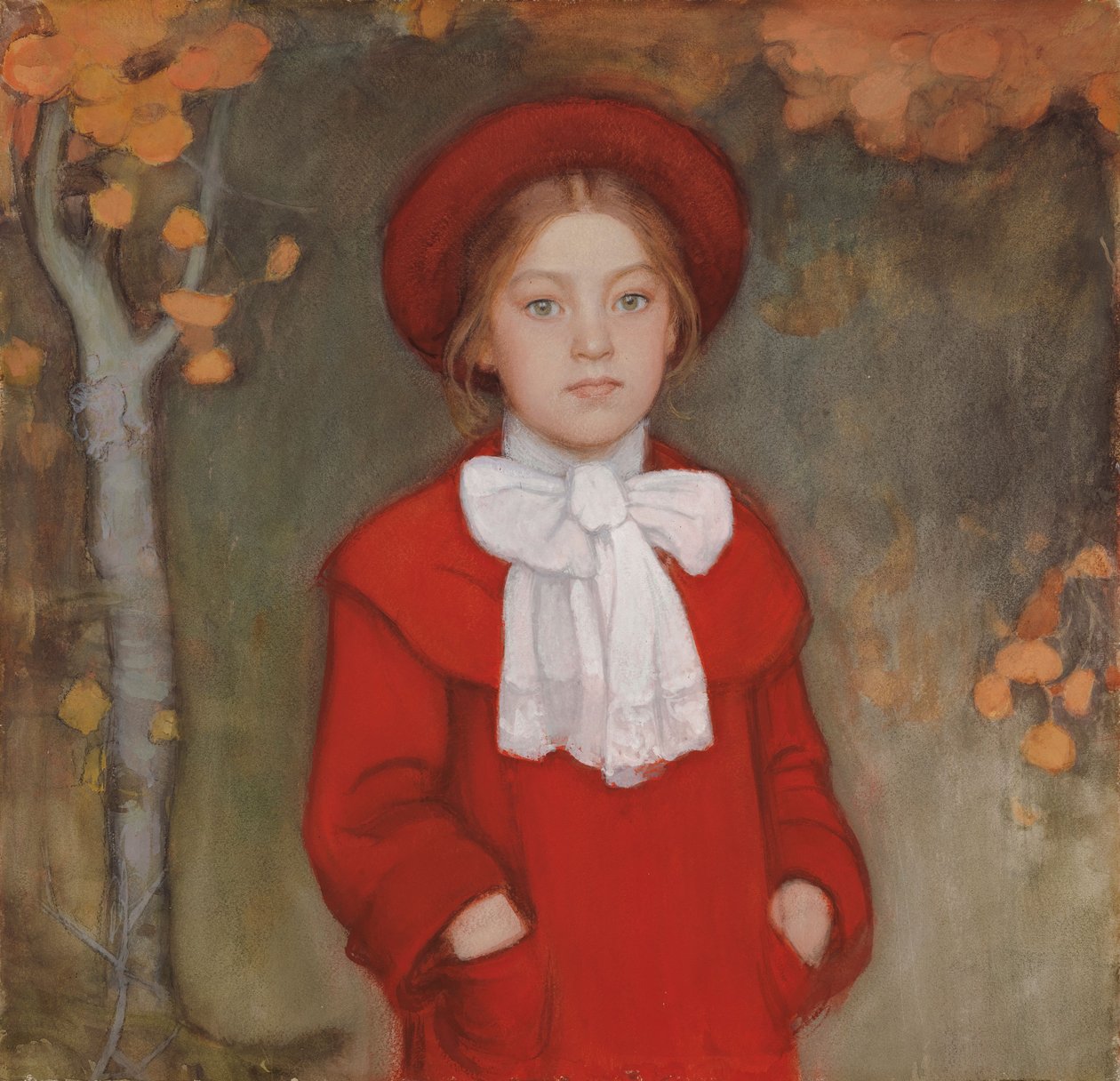 Leena, die Tochter des Künstlers von Eero Järnefelt