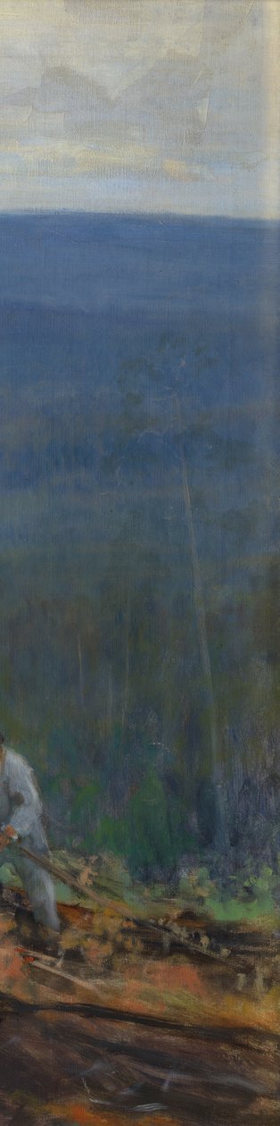 Unter dem Joch (Das Buschwerk brennend) von Eero Järnefelt