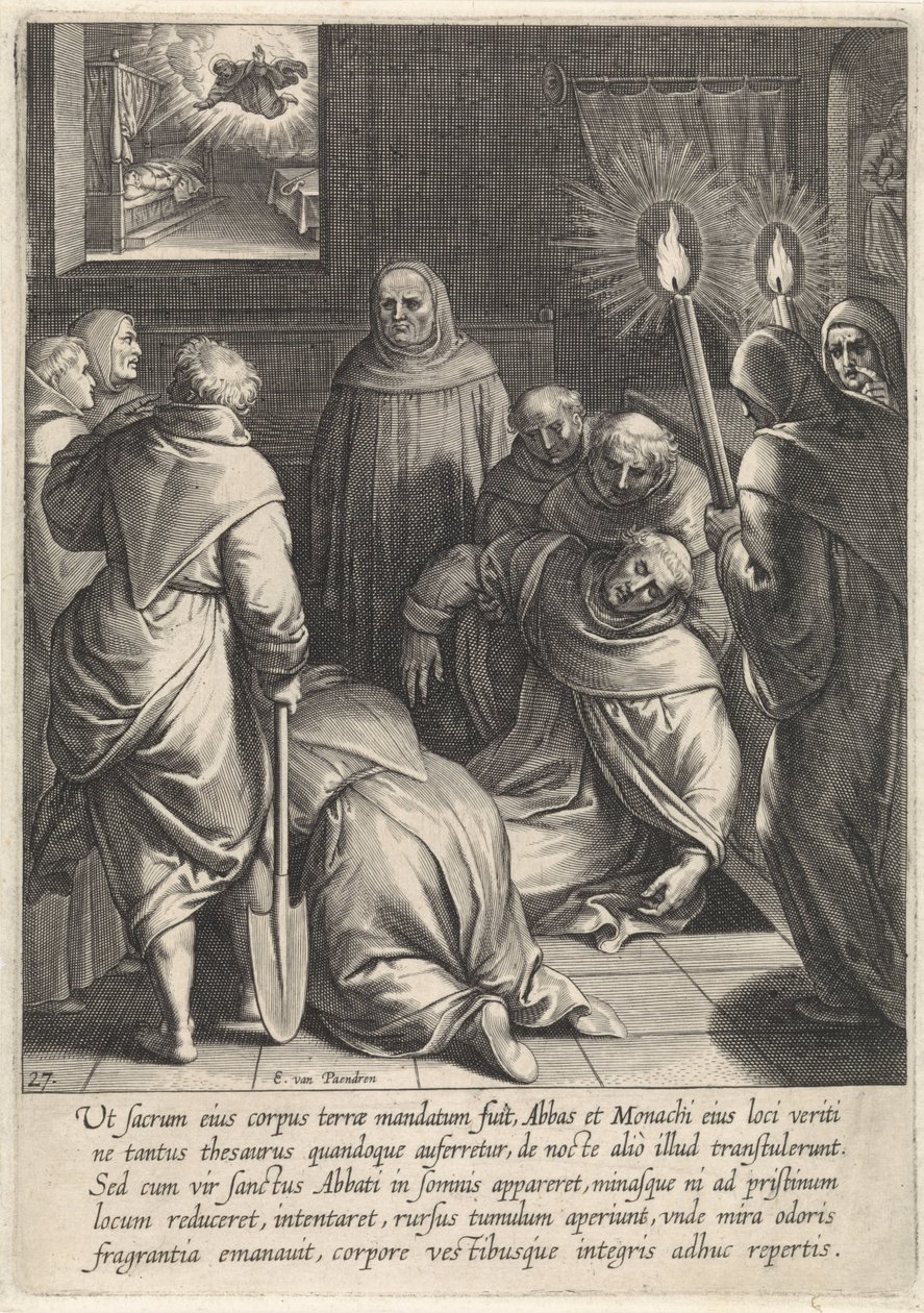 Ausgrabung des Körpers von Thomas von Aquin von Egbert van Panderen