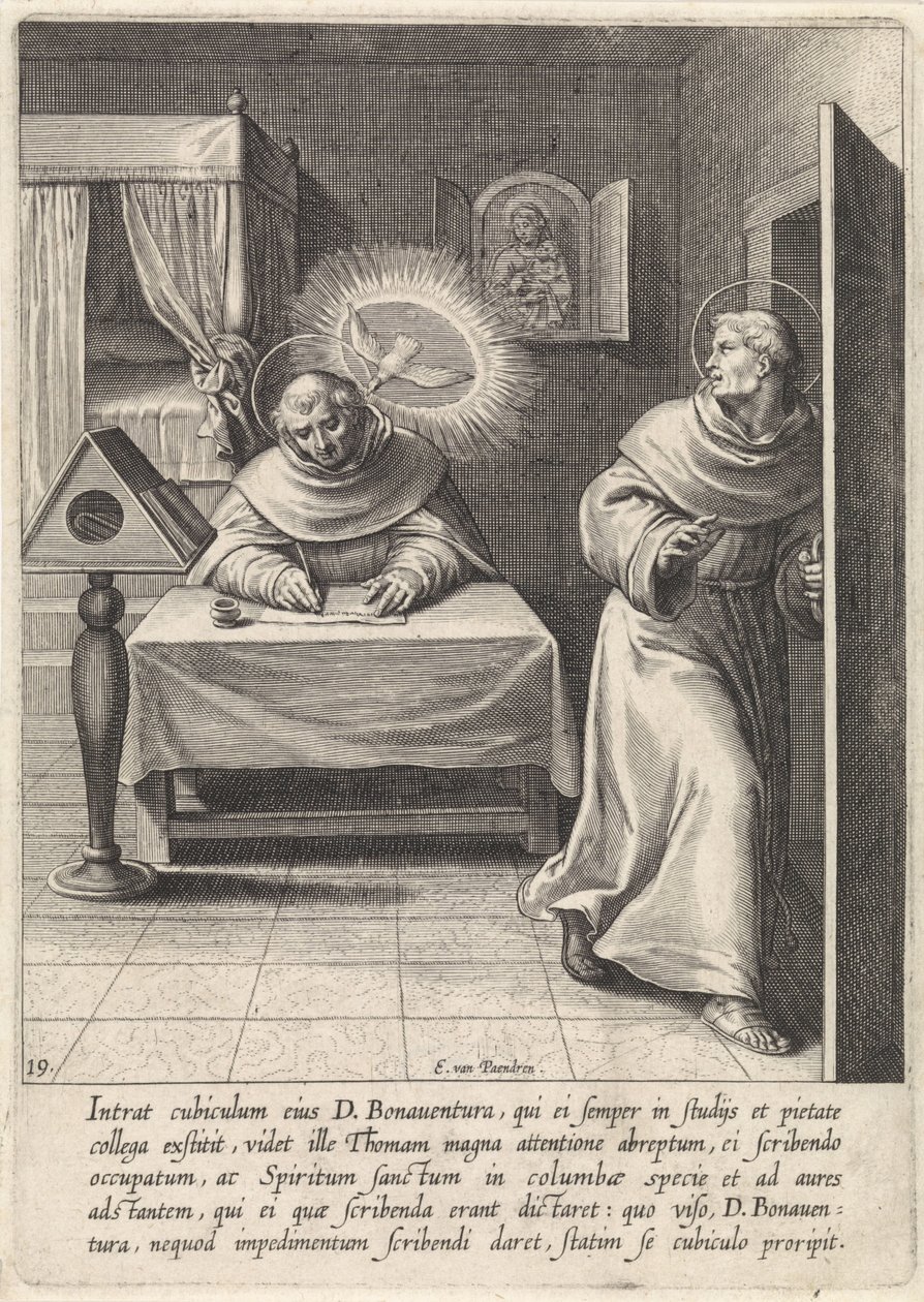 Thomas von Aquin und Bonaventura von Egbert van Panderen
