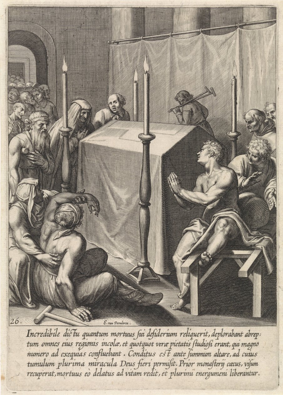 Grab von Thomas von Aquin von Egbert van Panderen