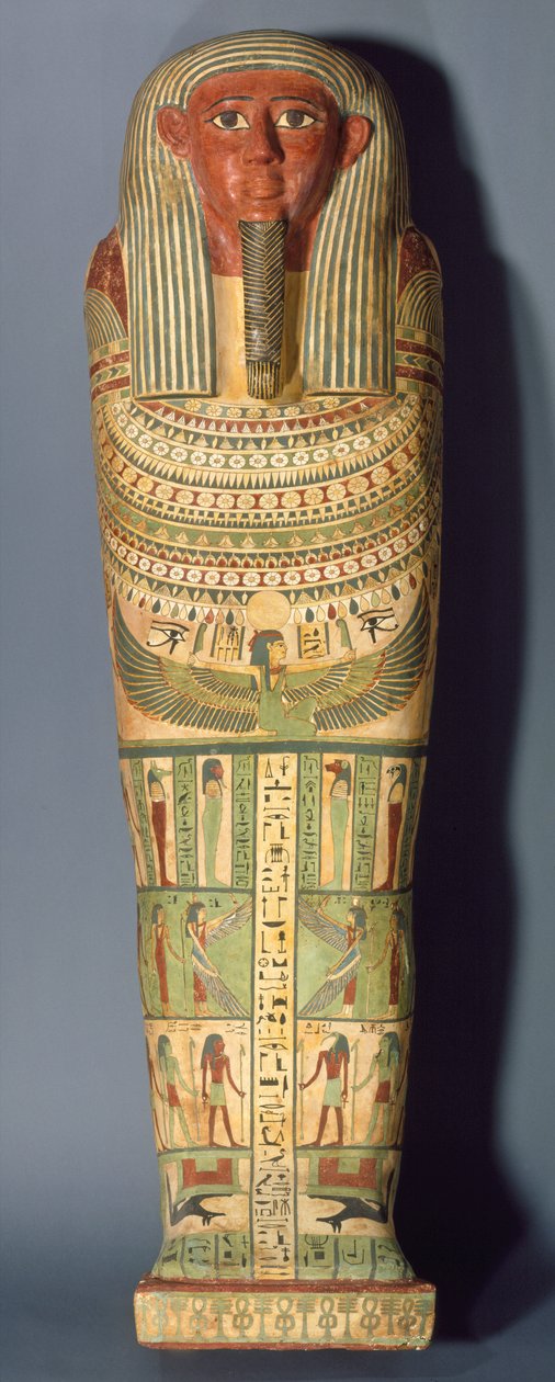 Sarg von Amunred, 25.-26. Dynastie, ca. 715-525 v. Chr. von Egyptian