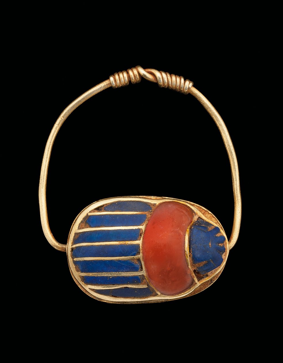 Skarabäus-Fingerring, Mittleres Reich von Egyptian 12th Dynasty