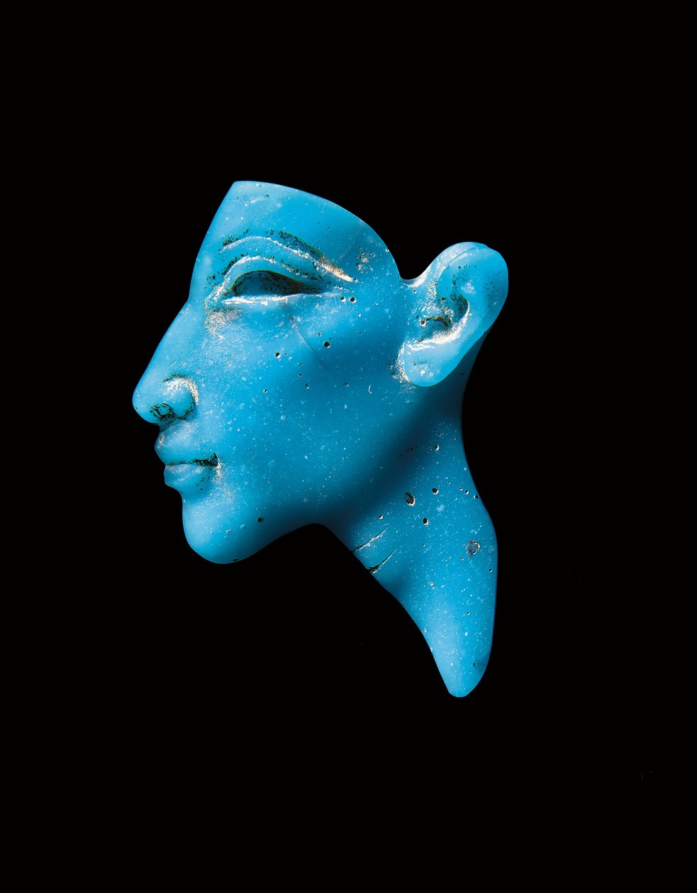 Einlegearbeit von Echnaton, Neues Reich, Amarna-Periode, ca. 1353-1336 v. Chr. von Egyptian 13th Dynasty
