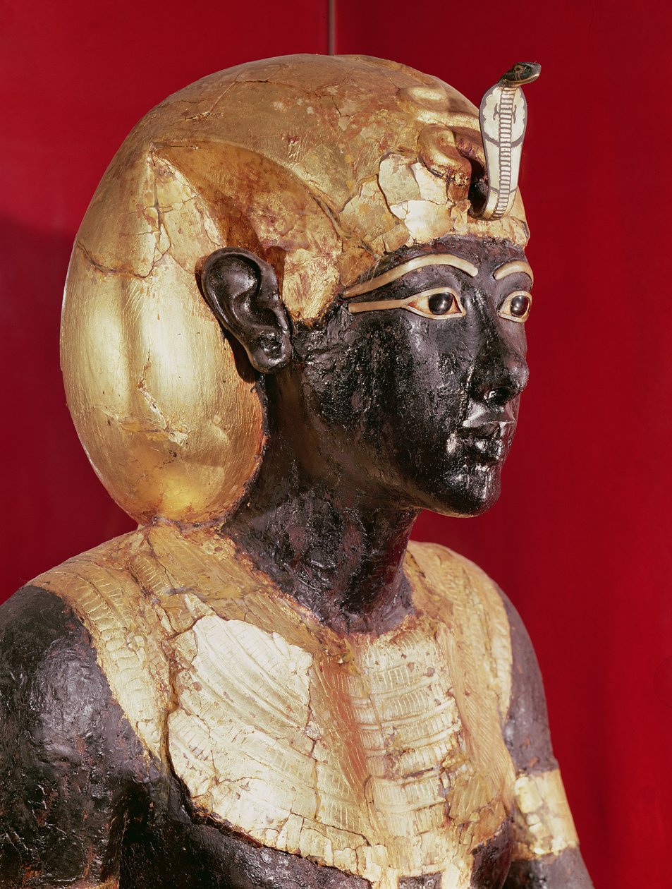 Lebensgroße Statue von Tutanchamun, aus dem Grab von Tutanchamun von Egyptian 18th Dynasty