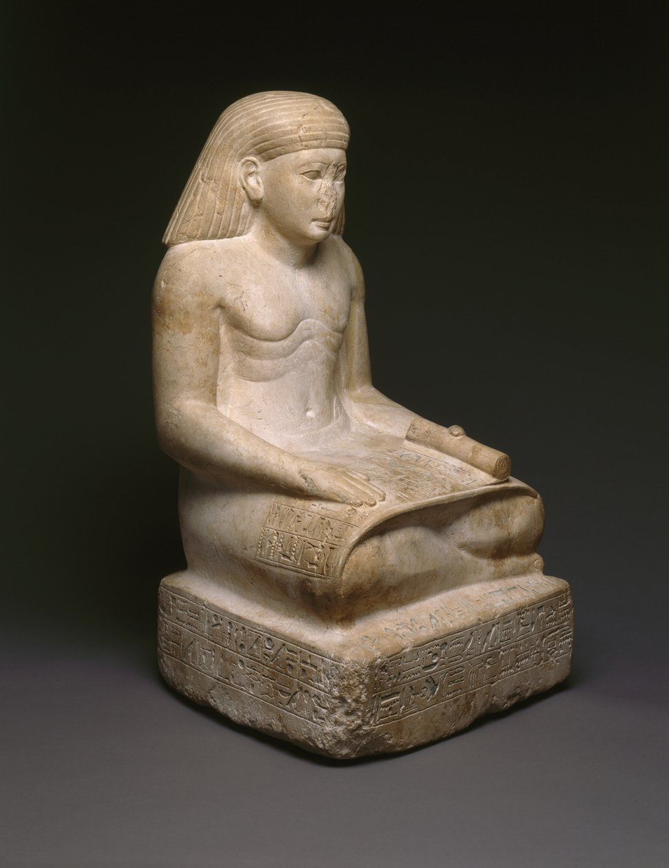 Schreiberstatue von Amunhotep, Sohn von Nebiry von Egyptian 18th Dynasty